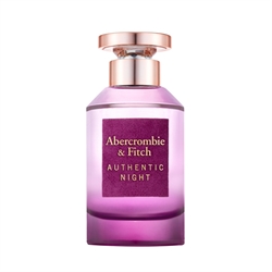 Abercrombie & Fitch Authentic Night Woman Eau de parfum 100 ml