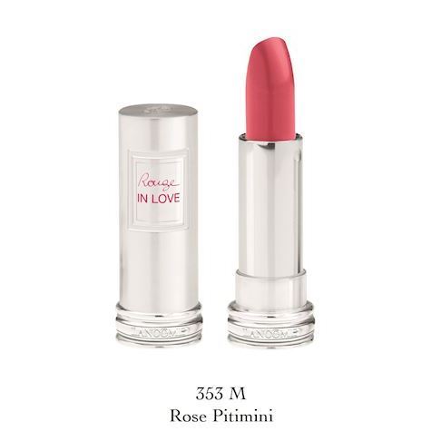 Lancome Rouge in Love Lipstick 353M Rose Pitimini 