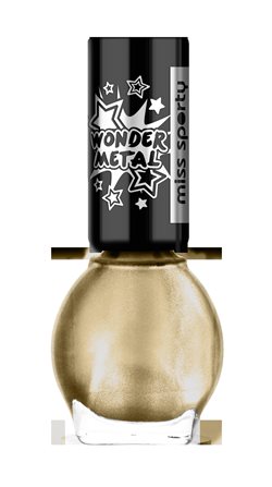 Miss Sporty Wonder Metal nail polish 020 Incredible gold