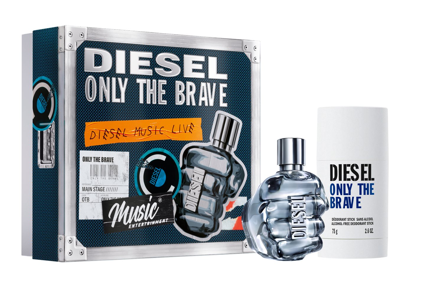Diesel Only the Eau de Toilette 35 ml. + Deodorant stick 75 ml.