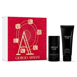 Giorgio Armani Code 75 ml Deodorant Stick i Gaveæske Med 75 ml. Shower gel