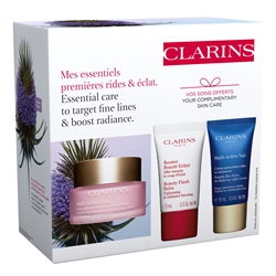 Clarins Multi-active Jour cream 50 ml + Beauty flash Balm 15 ml + Multi-active Night cream 15 ml