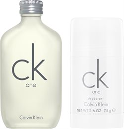 Calvin Klein CK One 50 ml EDT + Deodorant Stick 75 ml Gaveæske