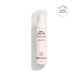 PUDDERDÅSERNE AHA - Peeling Parfumefri 50 ml