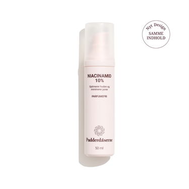 PUDDERDÅSERNE Niacinamid 10% Parfumefri 50 ml