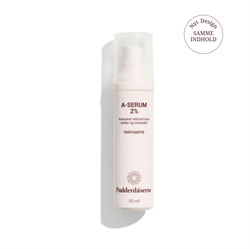 PUDDERDÅSERNE A-Serum 2% Parfumefri 50 ml