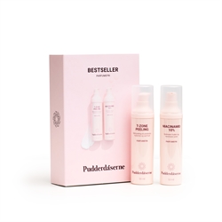  PUDDERDÅSERNE Bestseller Gaveæske Med T-zone Peeling 50 ml Niacinamid 10% 50 ml