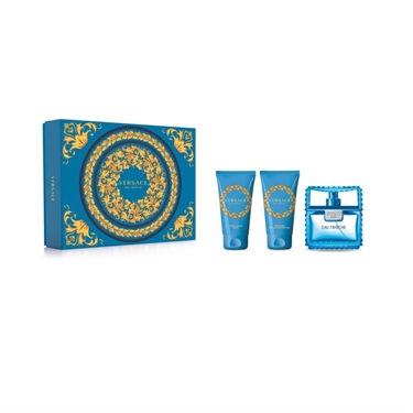 Versace Eau Fraiche Eau De Toilette 50 ml + Shower Gel 50 ml + After Shave Balm 50 ml Gavesæt