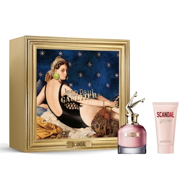 Jean Paul Gaultier Scandal Eau De Parfum 50 ml + Perfumed Body Lotion 75 ml Gavesæt