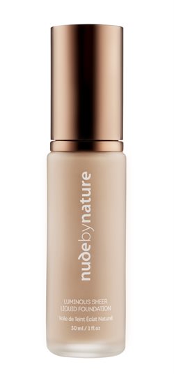 Nude by Nature Luminous sheer liquid foundation N1 Shell Beige 30 ml 