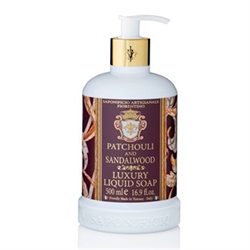 Fiorentino Toscana Luxury Flydende Hånd Sæbe Patchouli & Sandalwood 500 ml